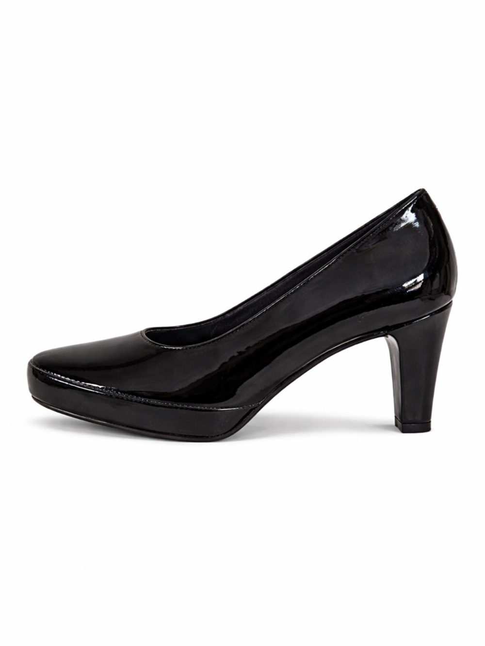 NEW Dorking by Fluchos Black Patent Leather Pumps Size 40 Spain